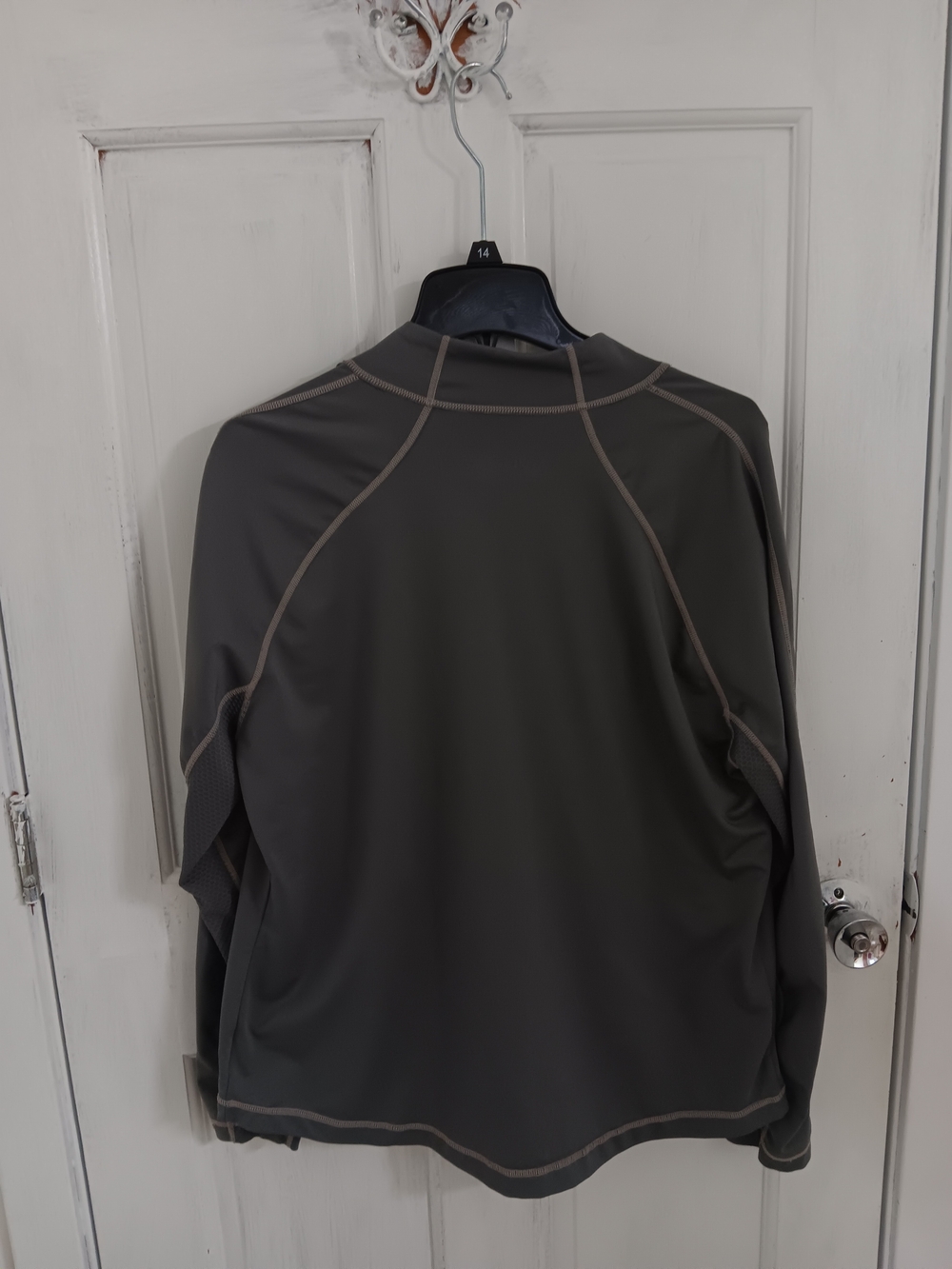 New Balance Women's Gray Full-Zip Active Jacket - Picture 3 of 3